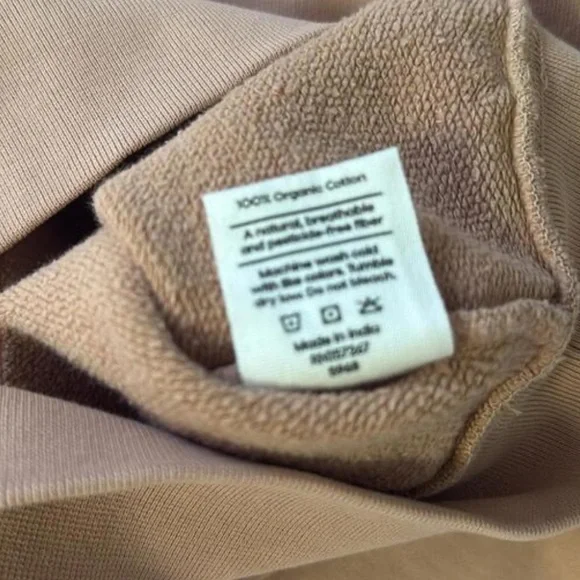 Mate the label organic fleece bubble sweatshirt - Picture 7 of 7